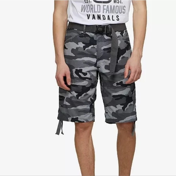 Ecko Unltd Camo Cargo‎ Shorts Size 32 NWT - Picture 1 of 8